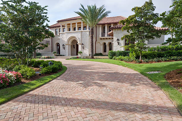 Permeable Paver Driveway in Northwest Harbor, NY